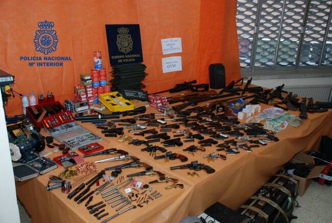 Foto cedida pel cos de la Policia Nacional