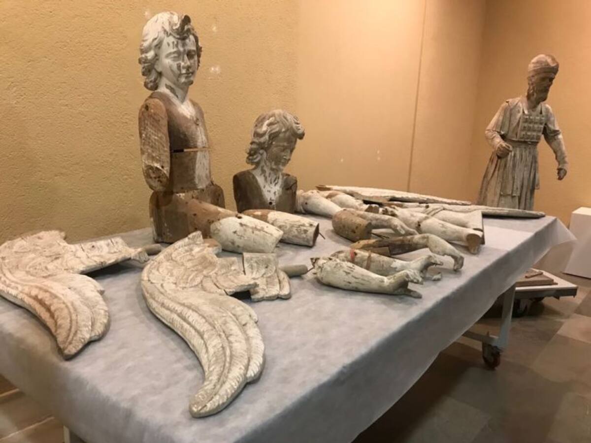 Romero Montalbán explica por qué tenía las tres figuras de La Roldana