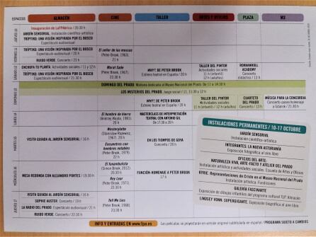 Programa de la &quot;Semana de los Premios&quot; en la Fábrica de Armas: &quot;Fábrica en Premios&quot;