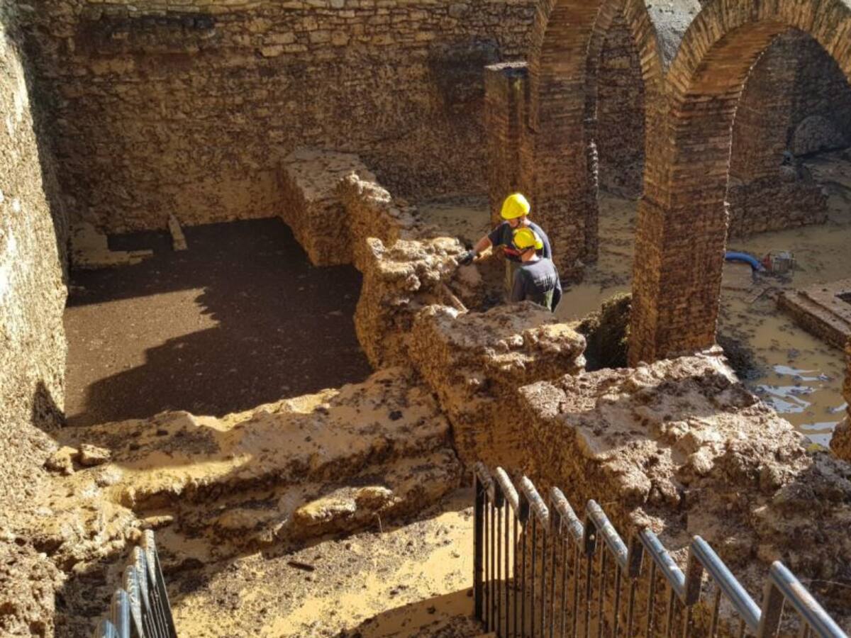 Las obras de restauración de los Baños Árabes se encuentran al 15% de ejecución
