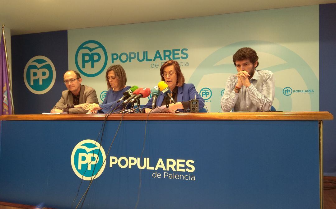 Jorge Domingo Martínez, Milagros Marcos, Ángeles Armisén y Rodrigo Mediavilla