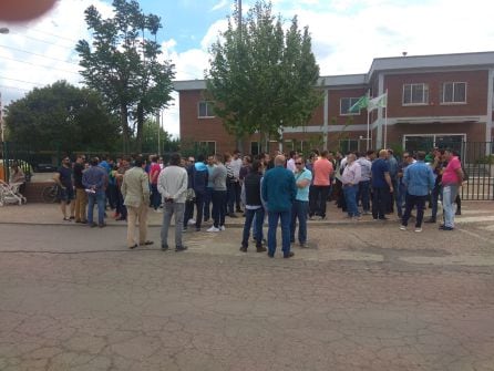 Concentración en Fertiberia Puertollano