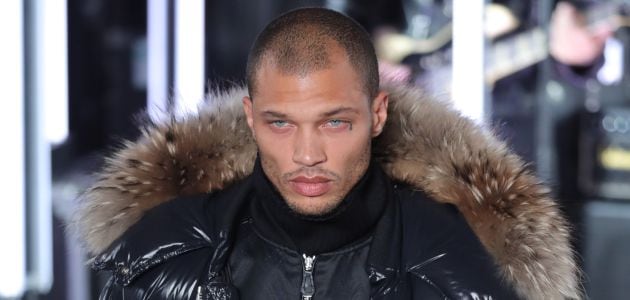 FOTOGALERÍA | Jeremy Meeks, durante el desfile.