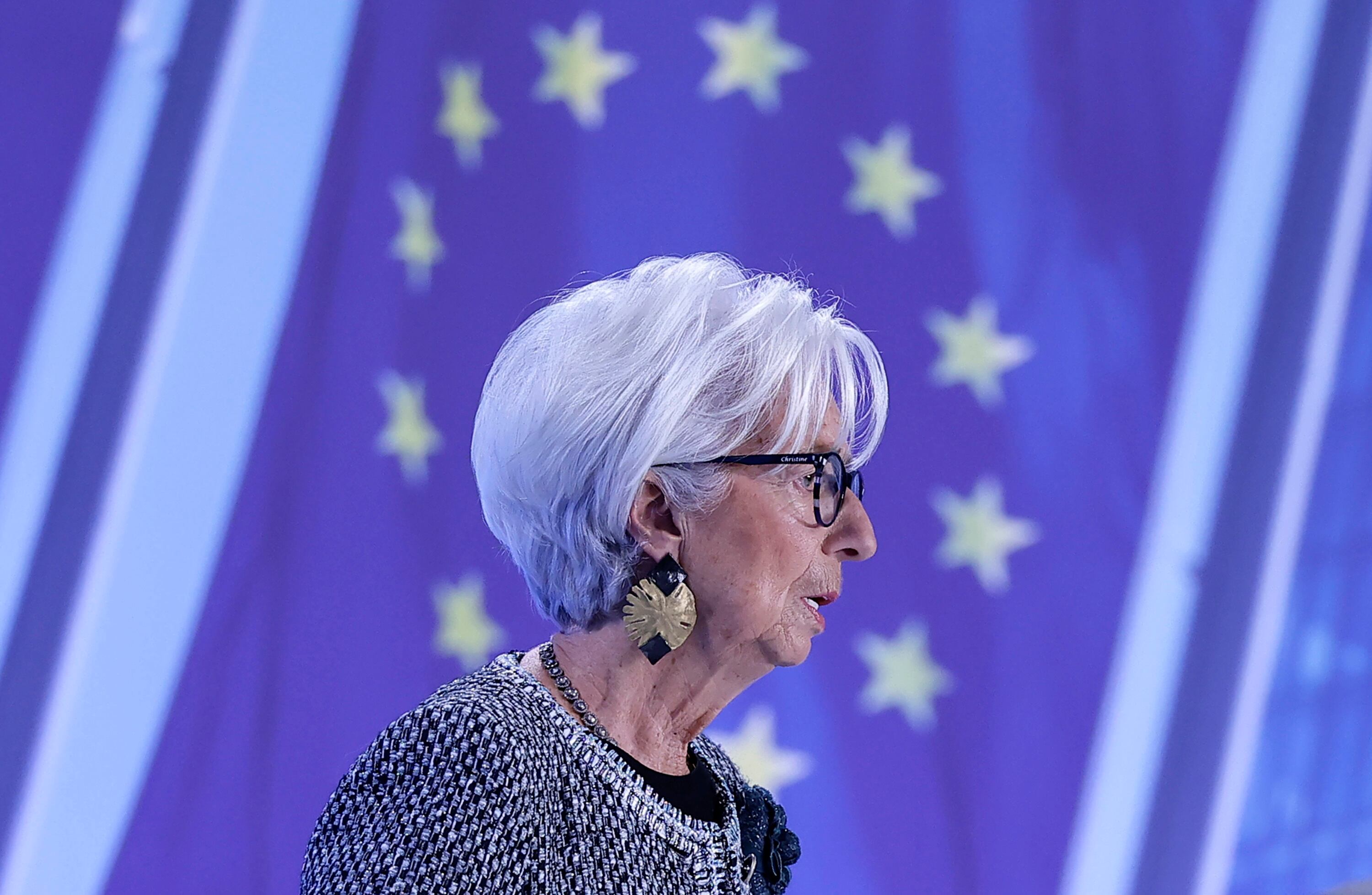 La presidenta de la Comisión Europea, Christine Lagarde
