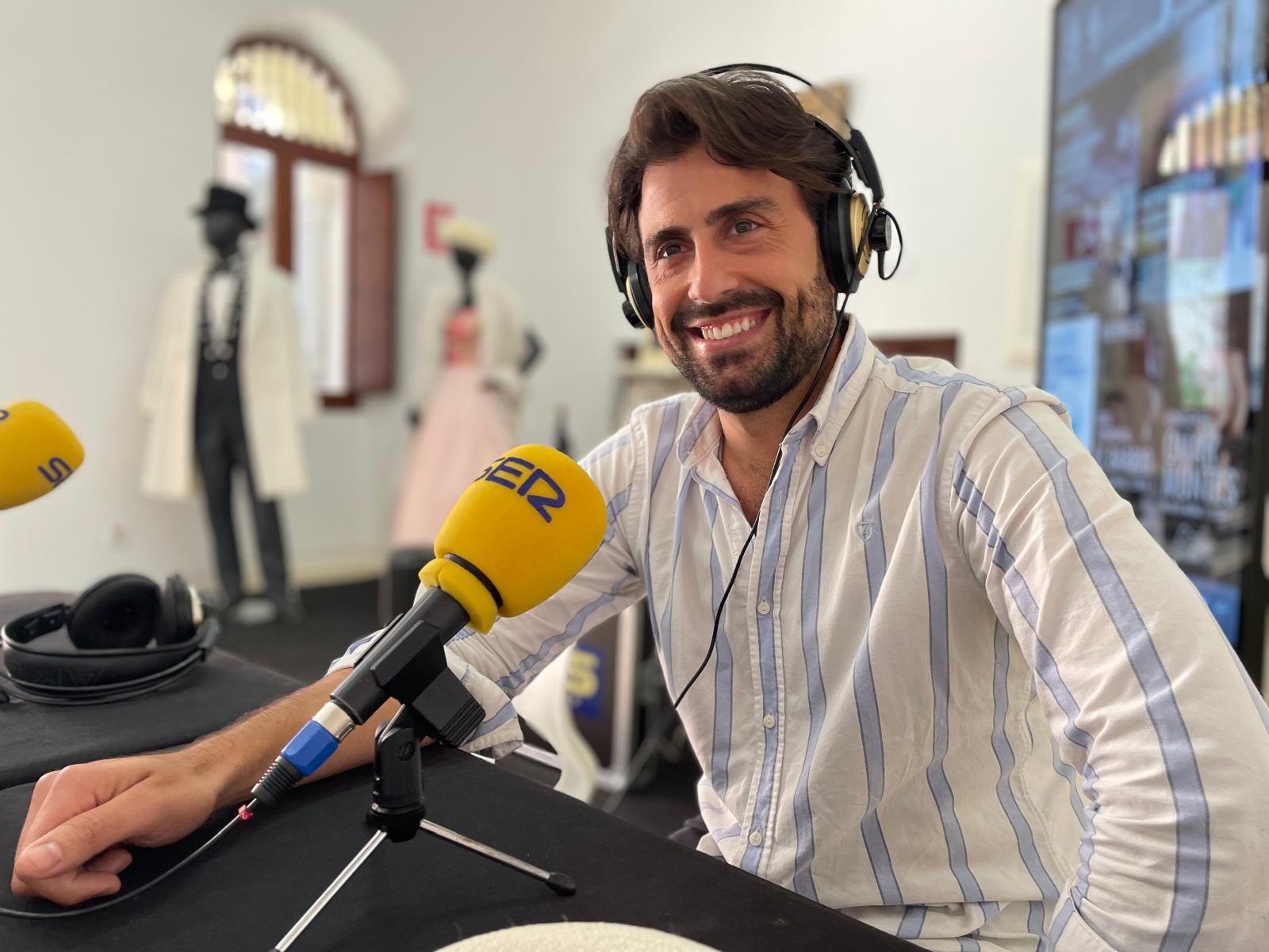 Álvaro Picardo, pregonero de la Velada y Fiestas de La Línea de la Concepción.