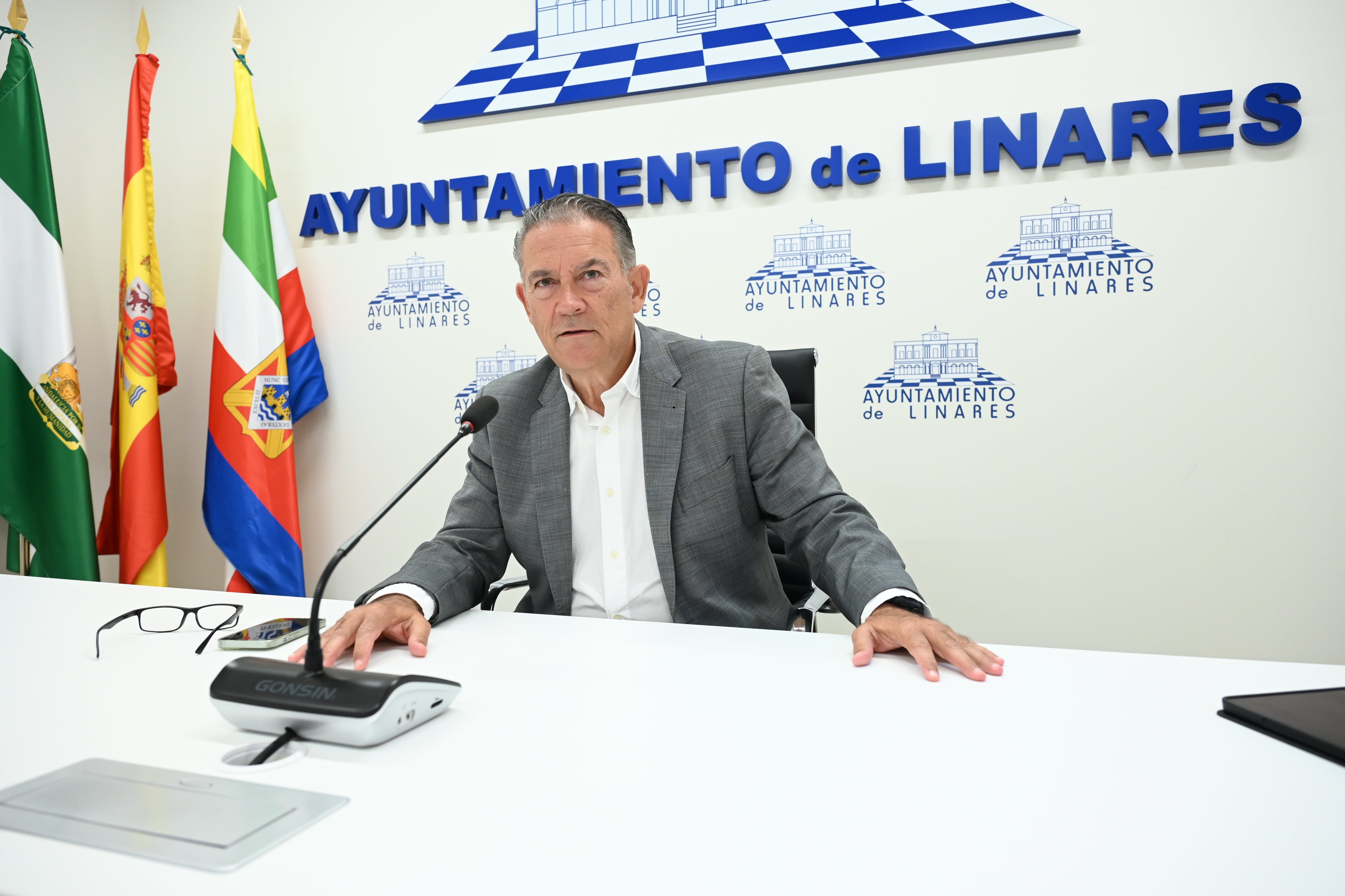 Raúl Caro, teniente de alcalde del Ayuntamiento de Linares.