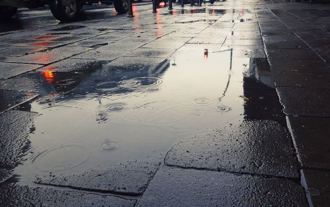 Lluvias intensas en Palencia el pasado fin de semana