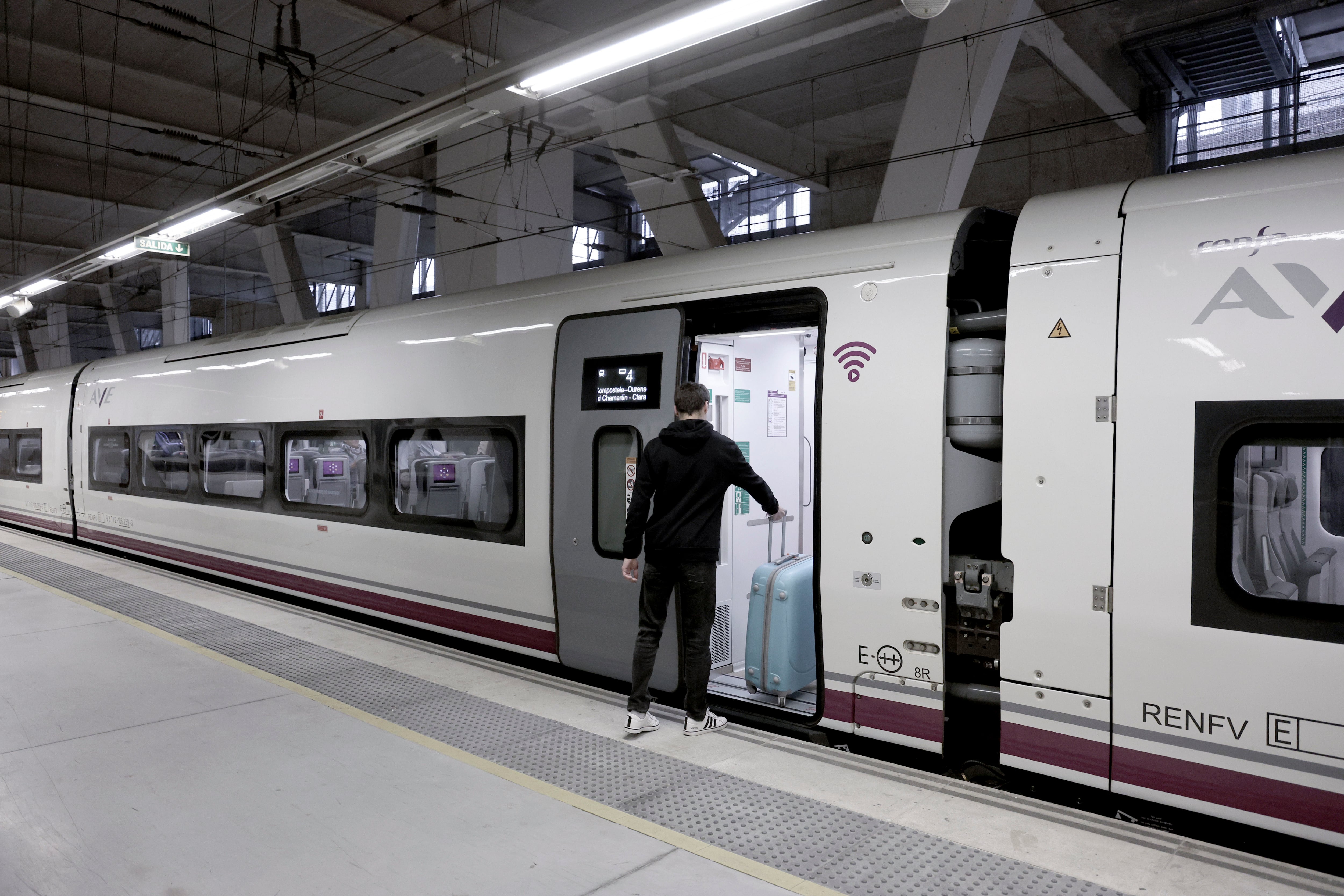 Estación de tren en VigoEFE/ Salvador Sas
