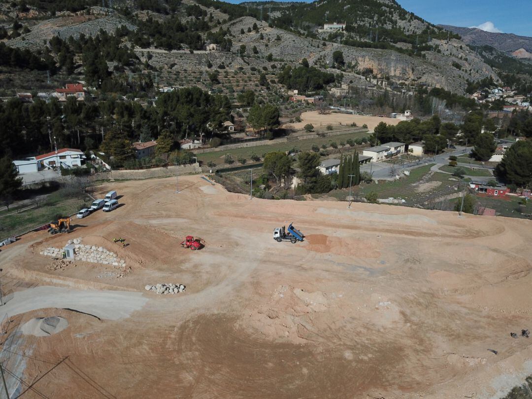 Las obras avanzan a buen rítmo