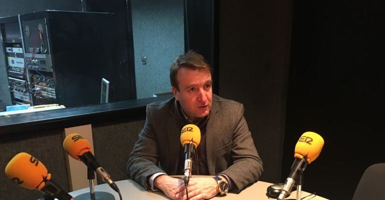 Jesús Moreno, alcalde de Tres Cantos, en los estudios de Ser Madrid Norte