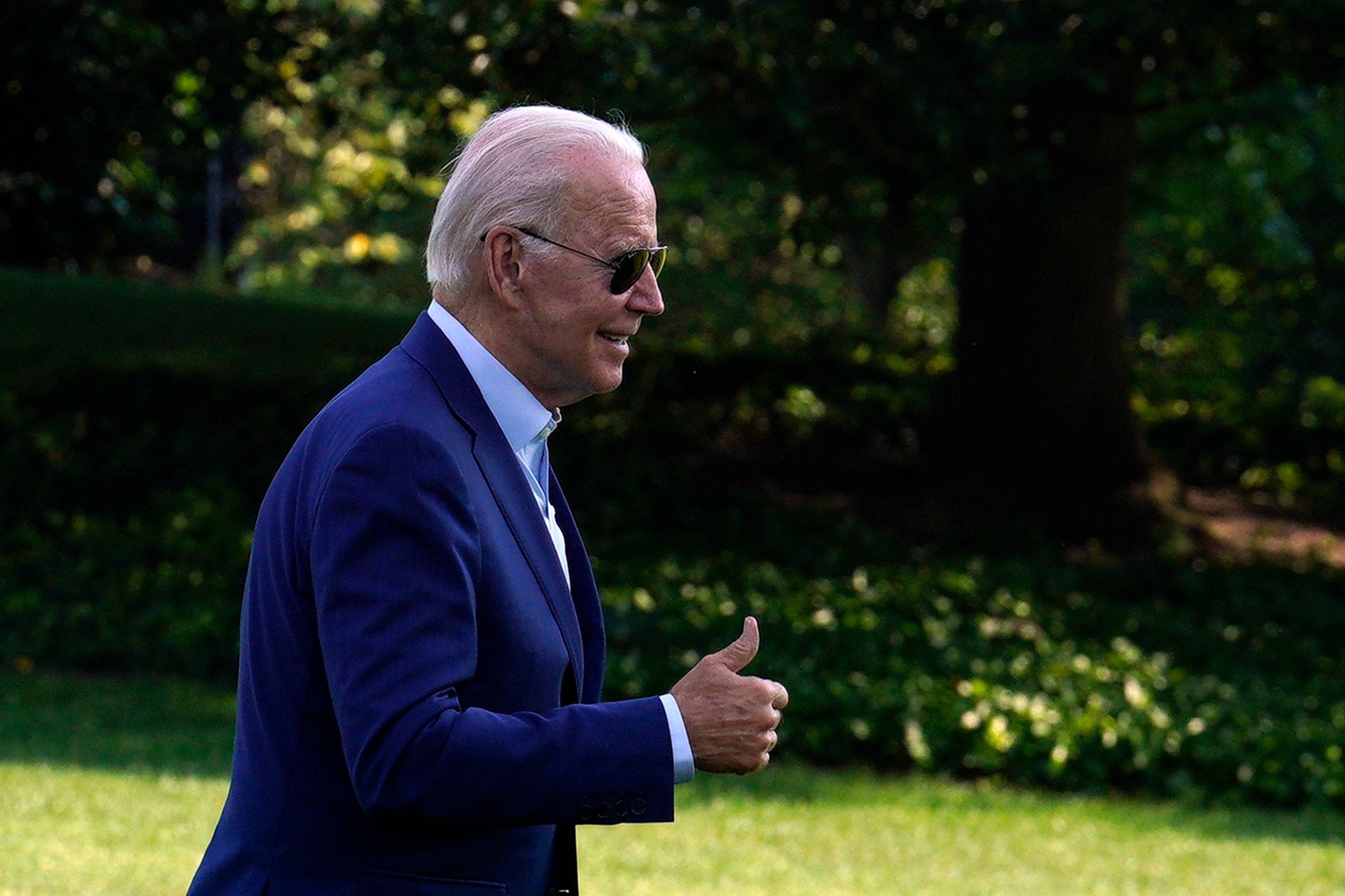 El presidente de EEUU, Joe Biden, en una imagen de este jueves