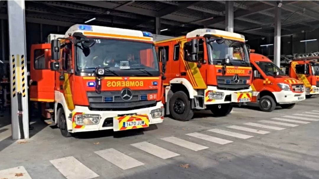 Bomberos del Ayuntamiento de Madrid. Archivo. 