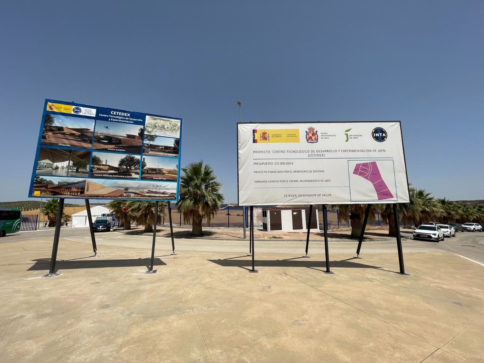 Terrenos del Cetedex en Jaén