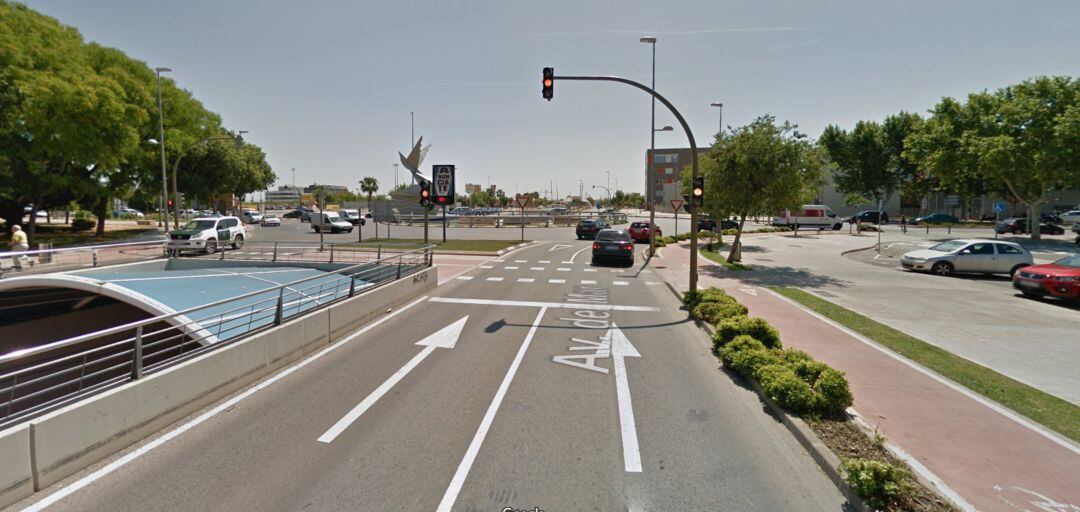 Imagen de la avenida del Mar de Castelló