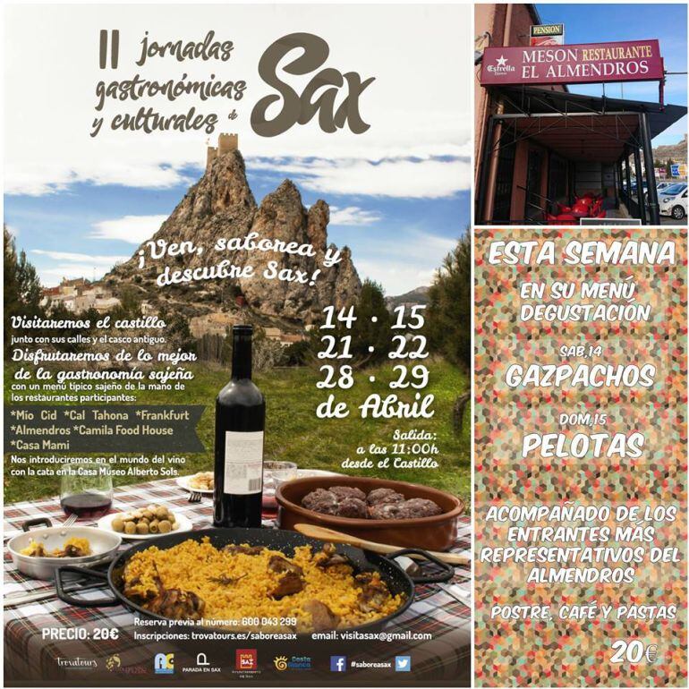 II Jorndas gastronómicas y culturales de Sax