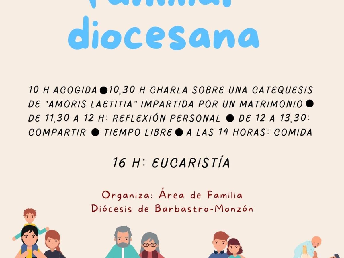 Monzón acoge una jornada de convivencia familiar diocesana