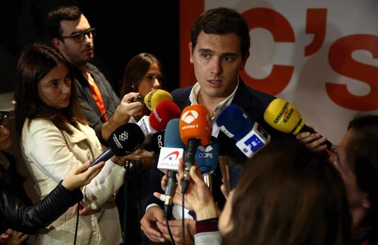 El líder de Ciudadanos, Albert Rivera.