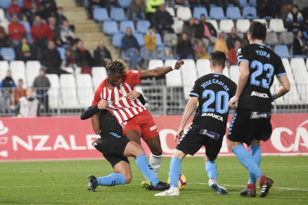 La jugada del penalti.