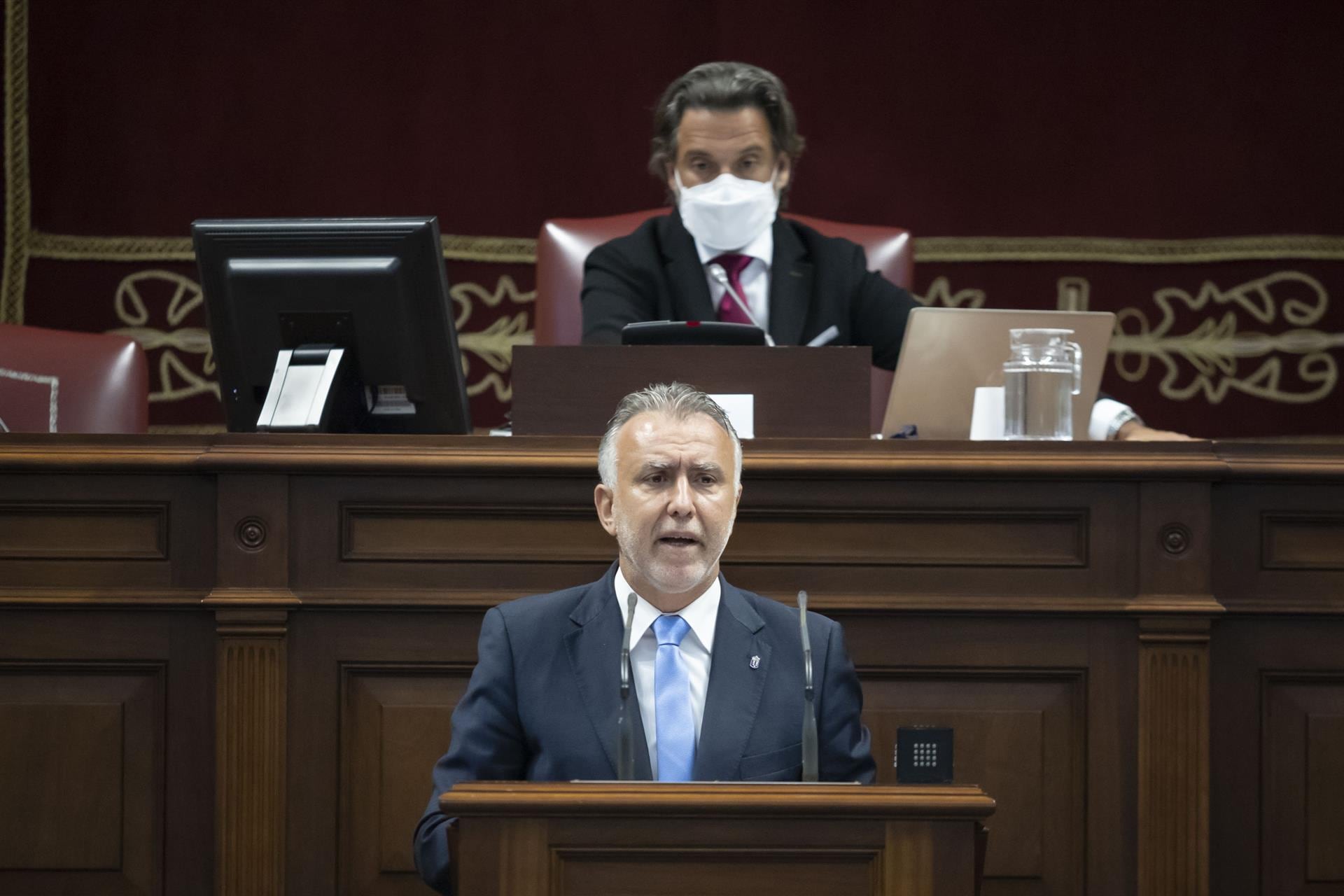 Presidente Gobierno de Canarias, Ángel Víctor Torres en Debate Estado de la Nacionalidad