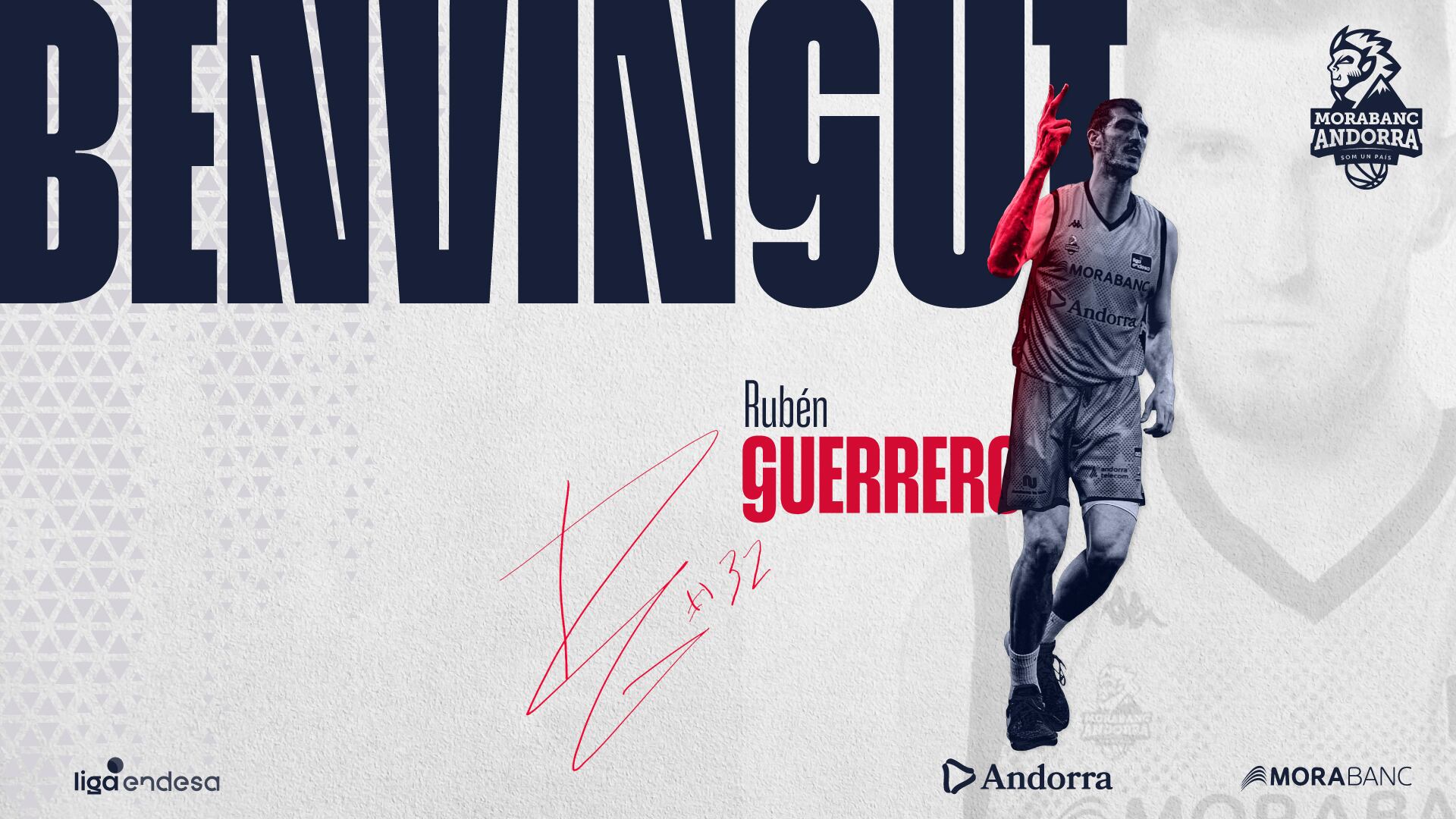 Rubén Guerrero és el nou jugador del Morabanc