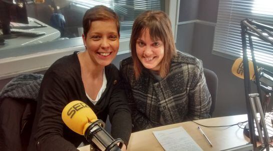 Judith Montserrat i Joana Zapata són membres de l'associació Tecletes de Tarragona.
