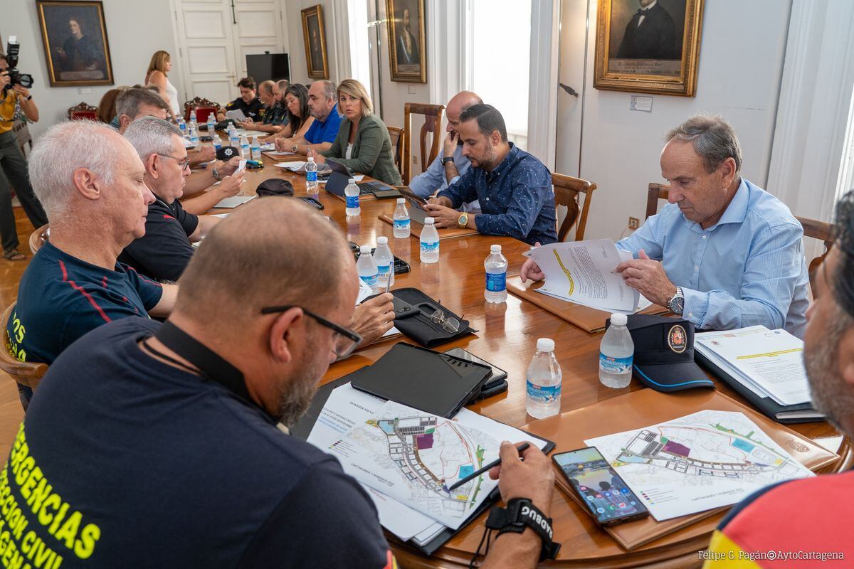 Reunión de la Junta de Seguridad