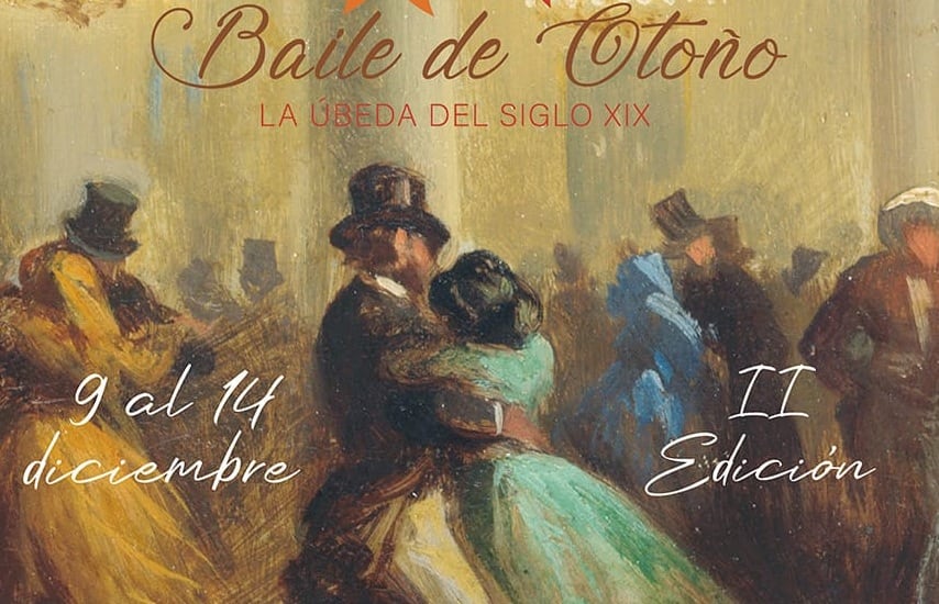 Cartel de la iniciativa 'Baile de otoño' de Úbeda