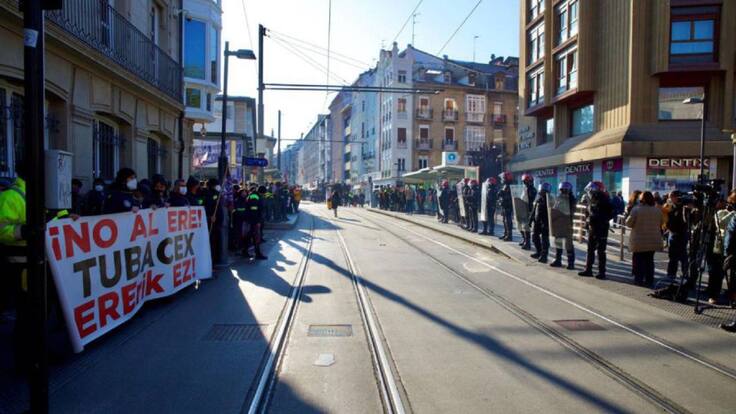 Eduardo Ibernia, comité de Tubacex: "La solución la tiene la dirección, nosotros hemos hecho propuestas y se niegan a retirar los despidos forzosos
