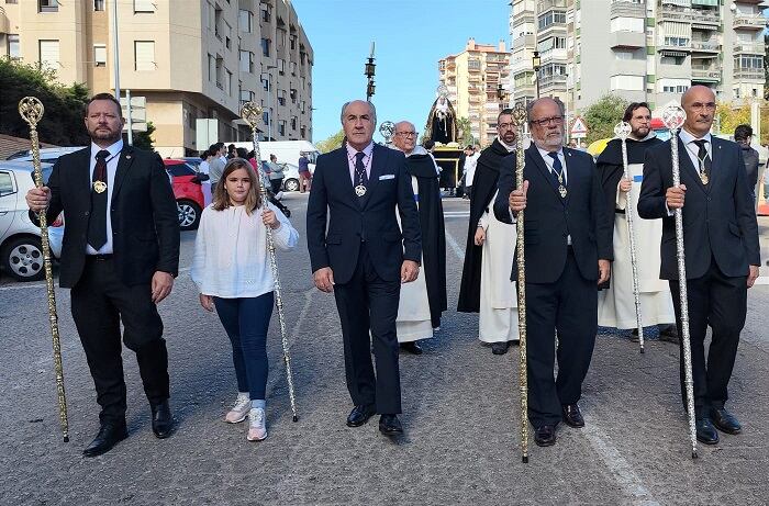 Un momento del traslado