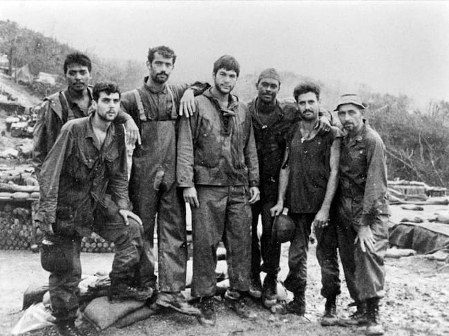 Oliver Stone en Vietnam como soldado