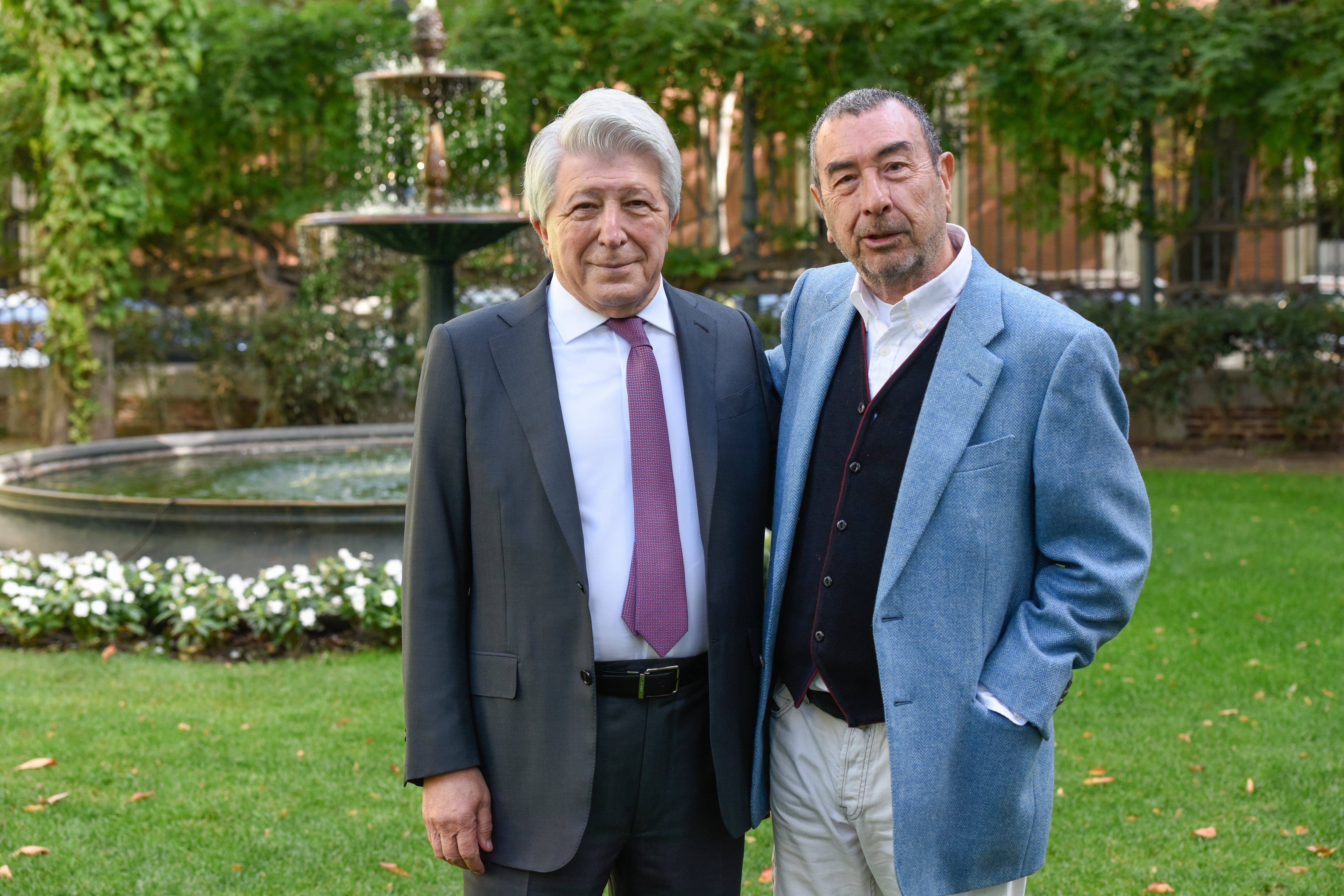 José Luis Garci y Enrique Cerezo, presidente de Egeda