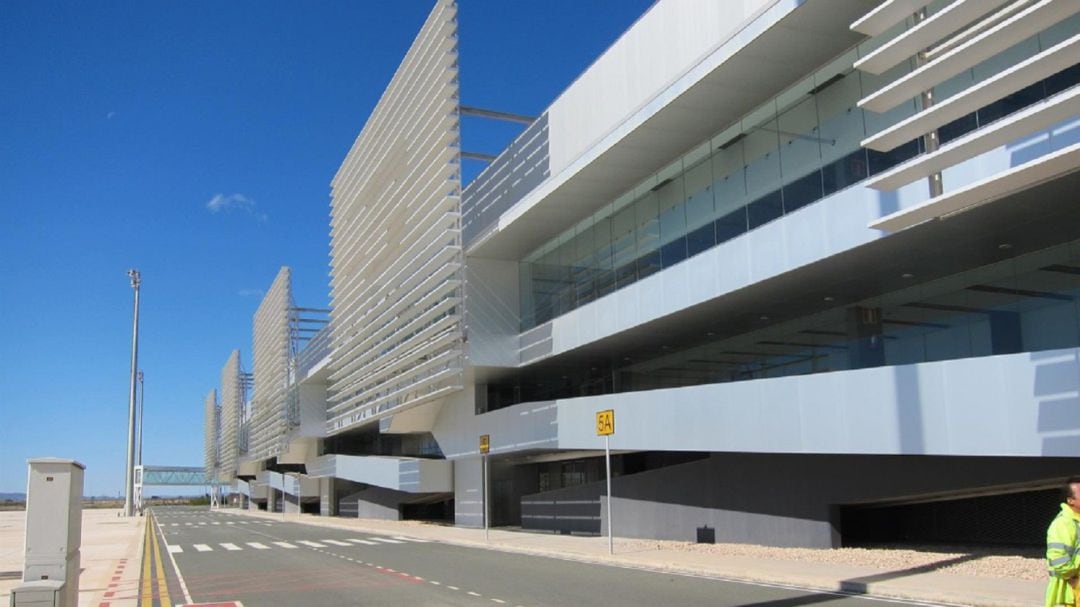 Aeropuerto de Corvera. Terminal de pasajeros. Aeropuerto Internacional de la Región de Murcia. 