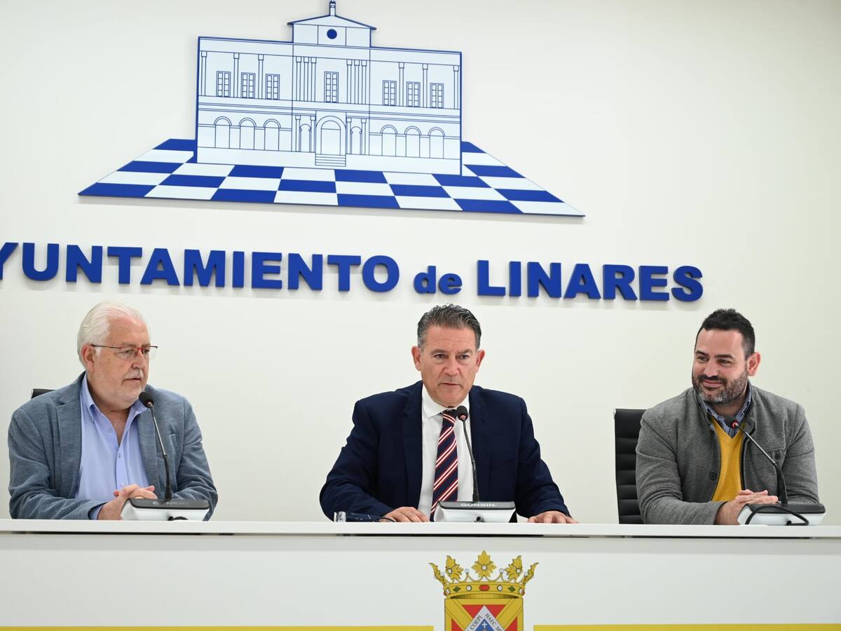 Miguel Ángel García, presidente de AJE Jaén. Premios en Linares