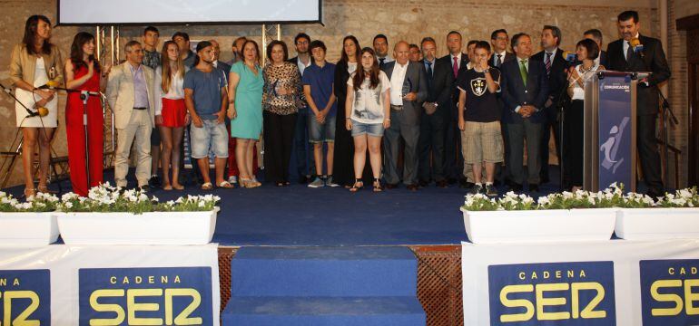 Imagen de la gala de los Premios Comunicación 2014