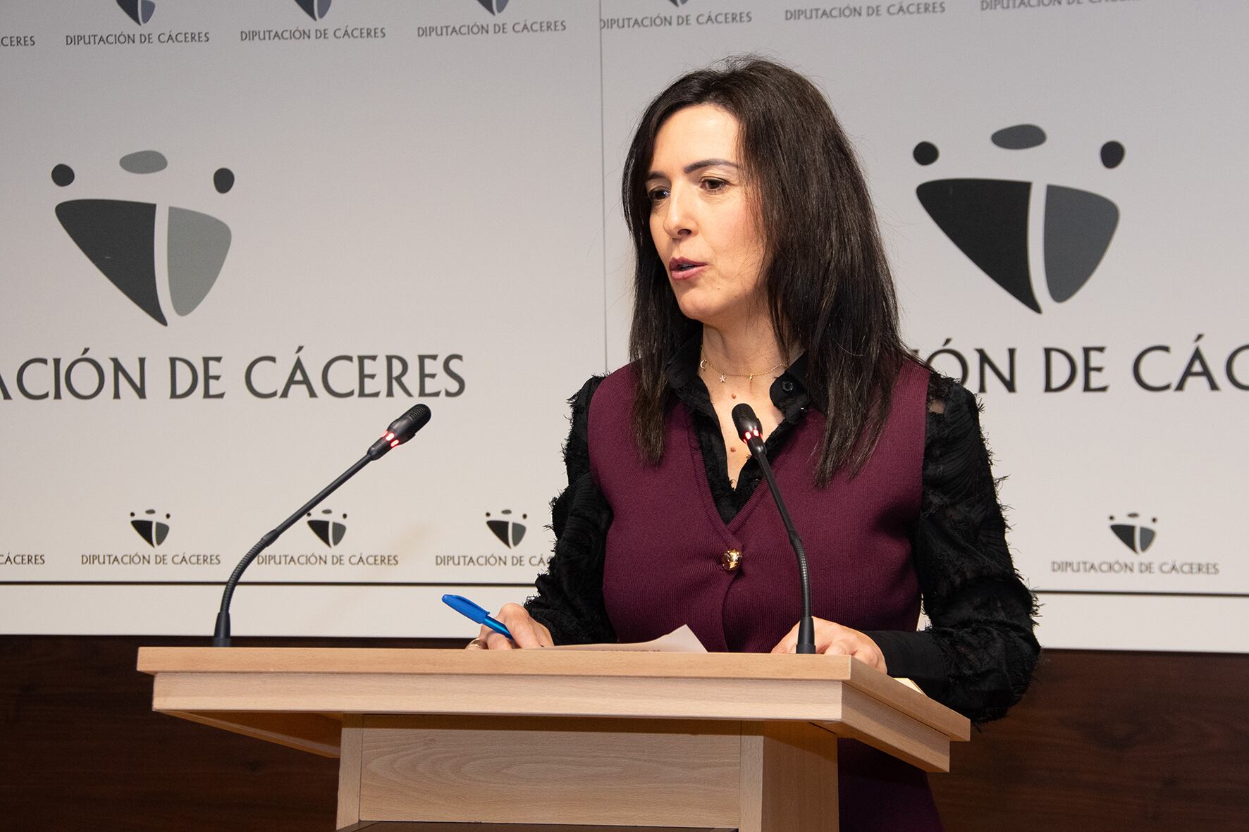 Esther Gutiérrez, vicepresidenta de la Diputación Provincial de Cáceres