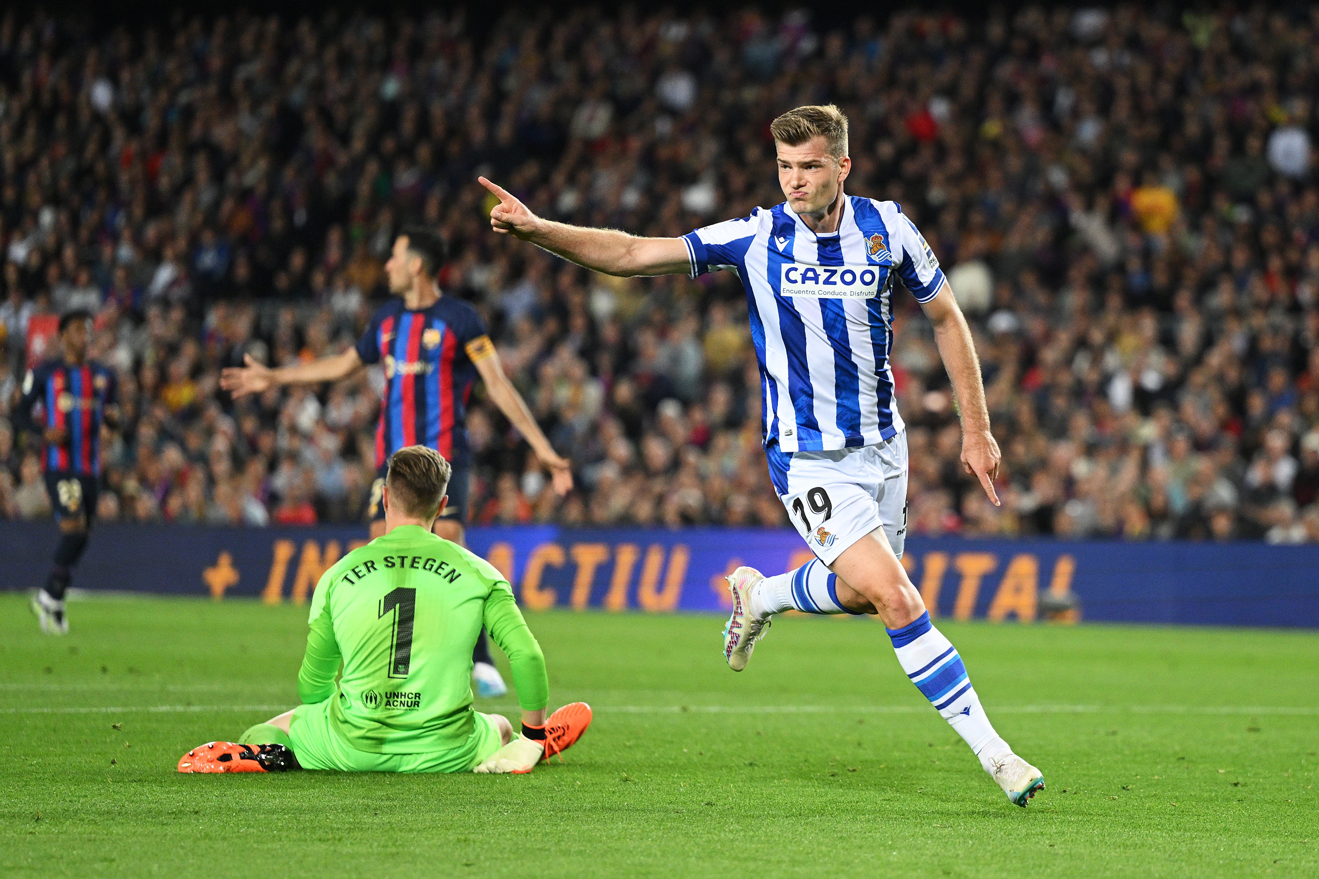 FC Barcelona v Real Sociedad - LaLiga Santander