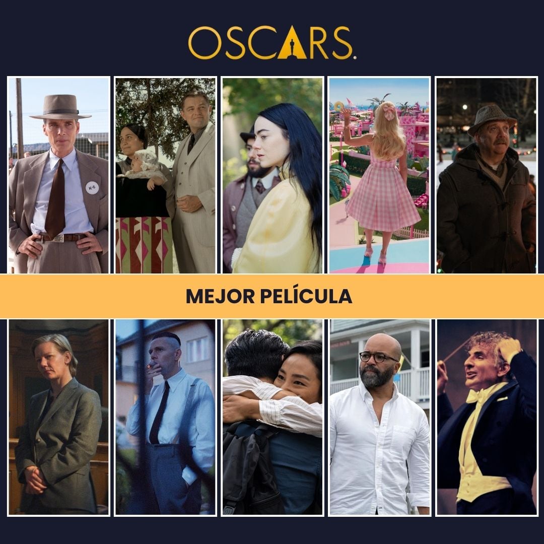 Nominadas a mejor película en los Oscar