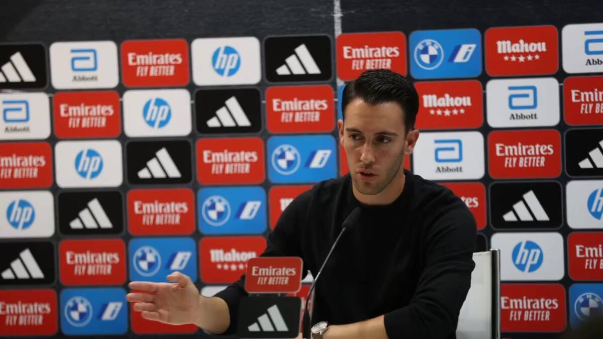 Rueda de prensa de Javi Medina, en el Castilla - Antequera