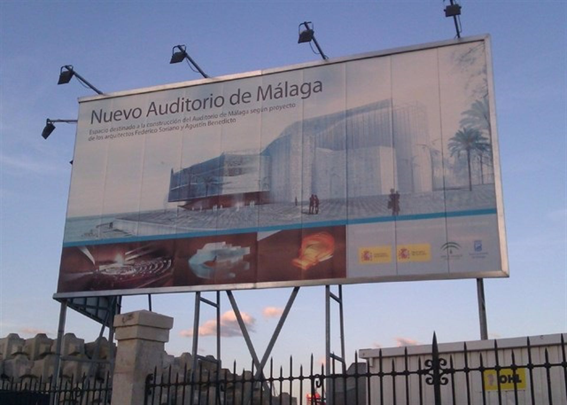 Auditorio del puerto previsto málaga san andrés