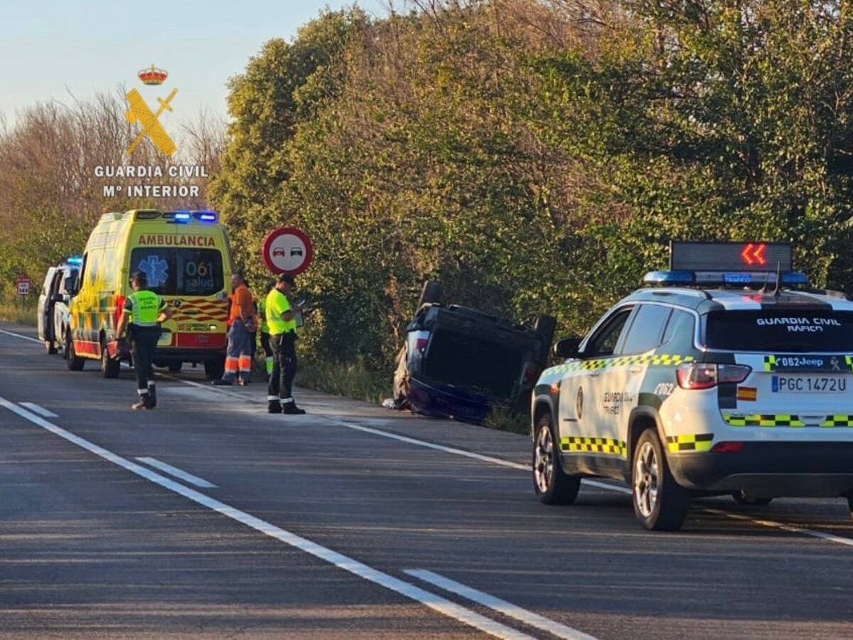 Fallece una mujer en un accidente de tráfico en Castejón del Puente