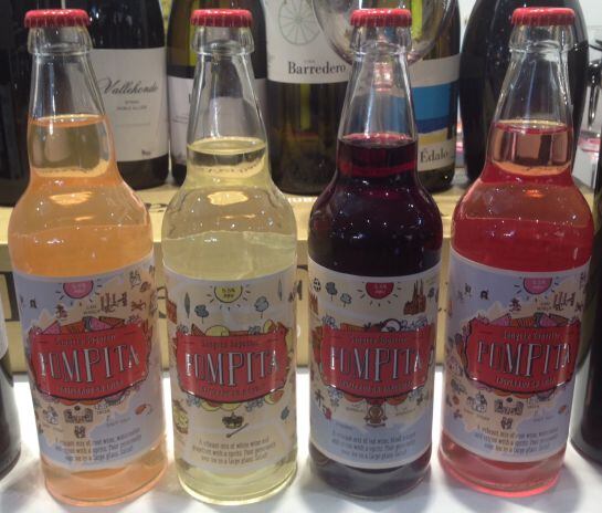 Pompita, en un &#039;stand&#039; de la Feria Alimentaria 2016.