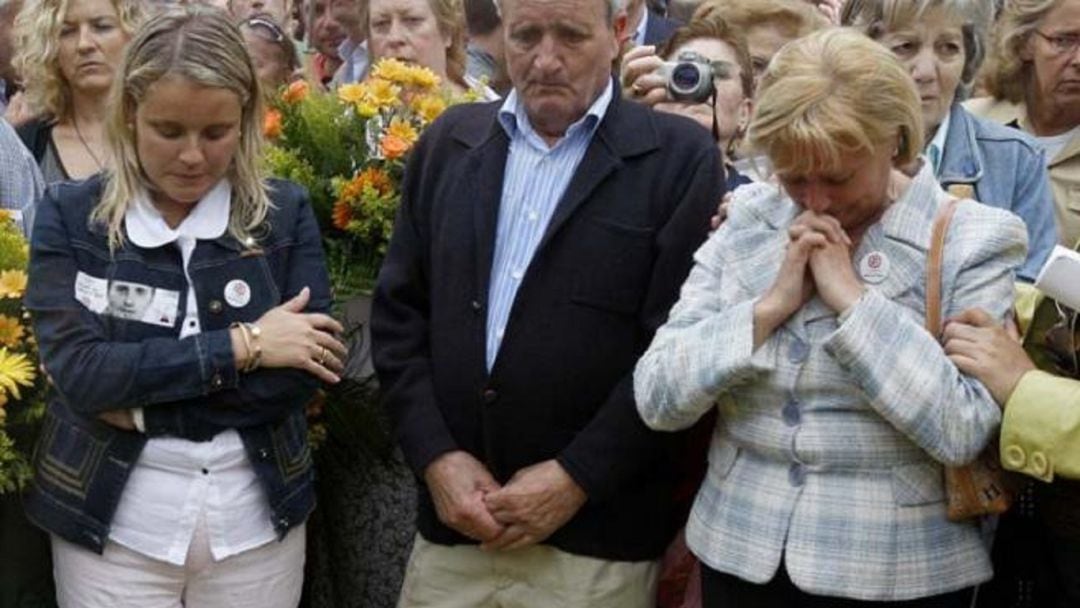 Miguel Blanco, padre del exconcejal del PP Miguel Ángel Blanco asesinado por ETA el 13 de julio de 1997, ha fallecido este jueves en Vitoria,