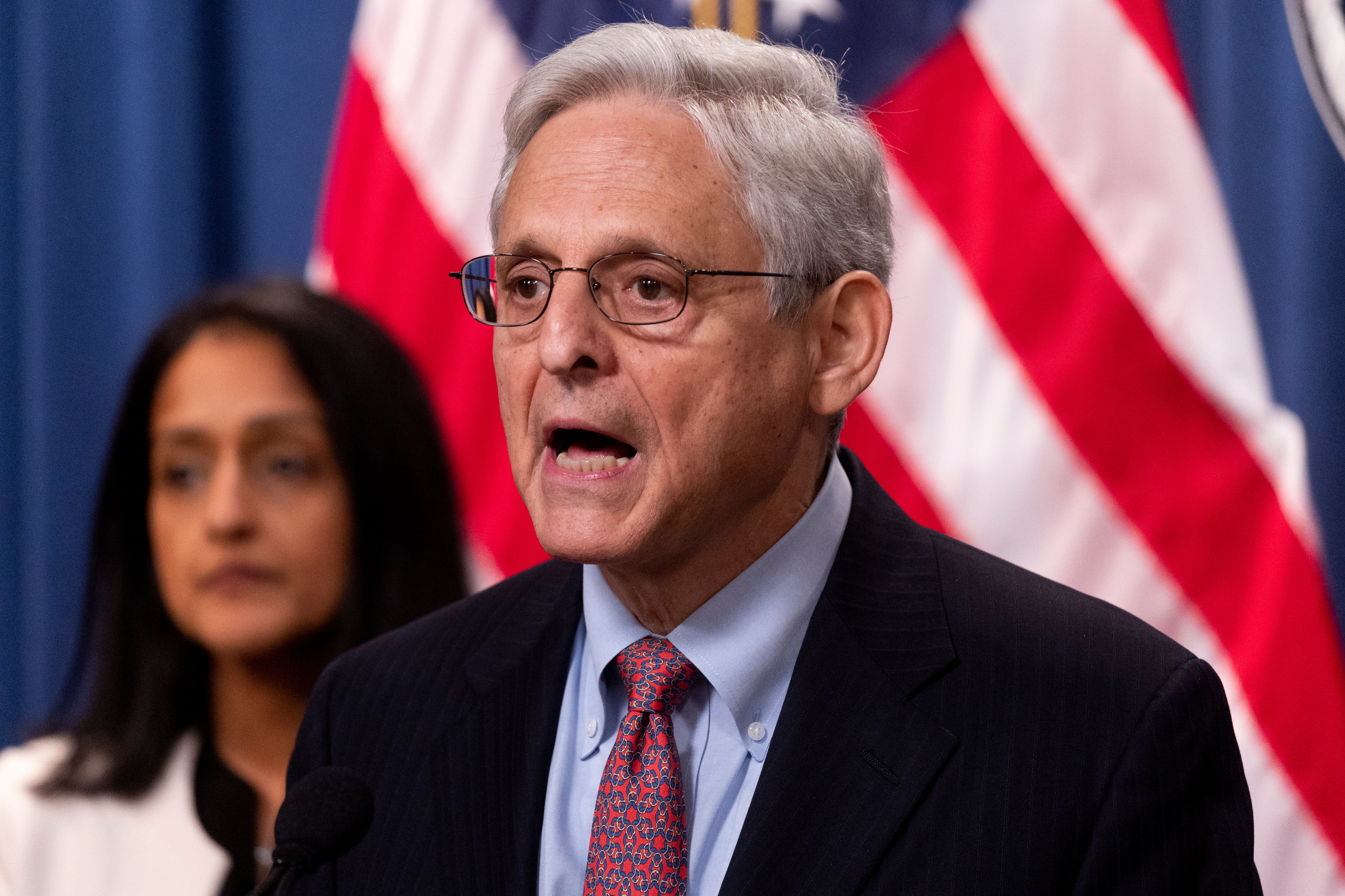 El fiscal general de los Estados Unidos, Merrick Garland (EFE/EPA/MICHAEL REYNOLDS).