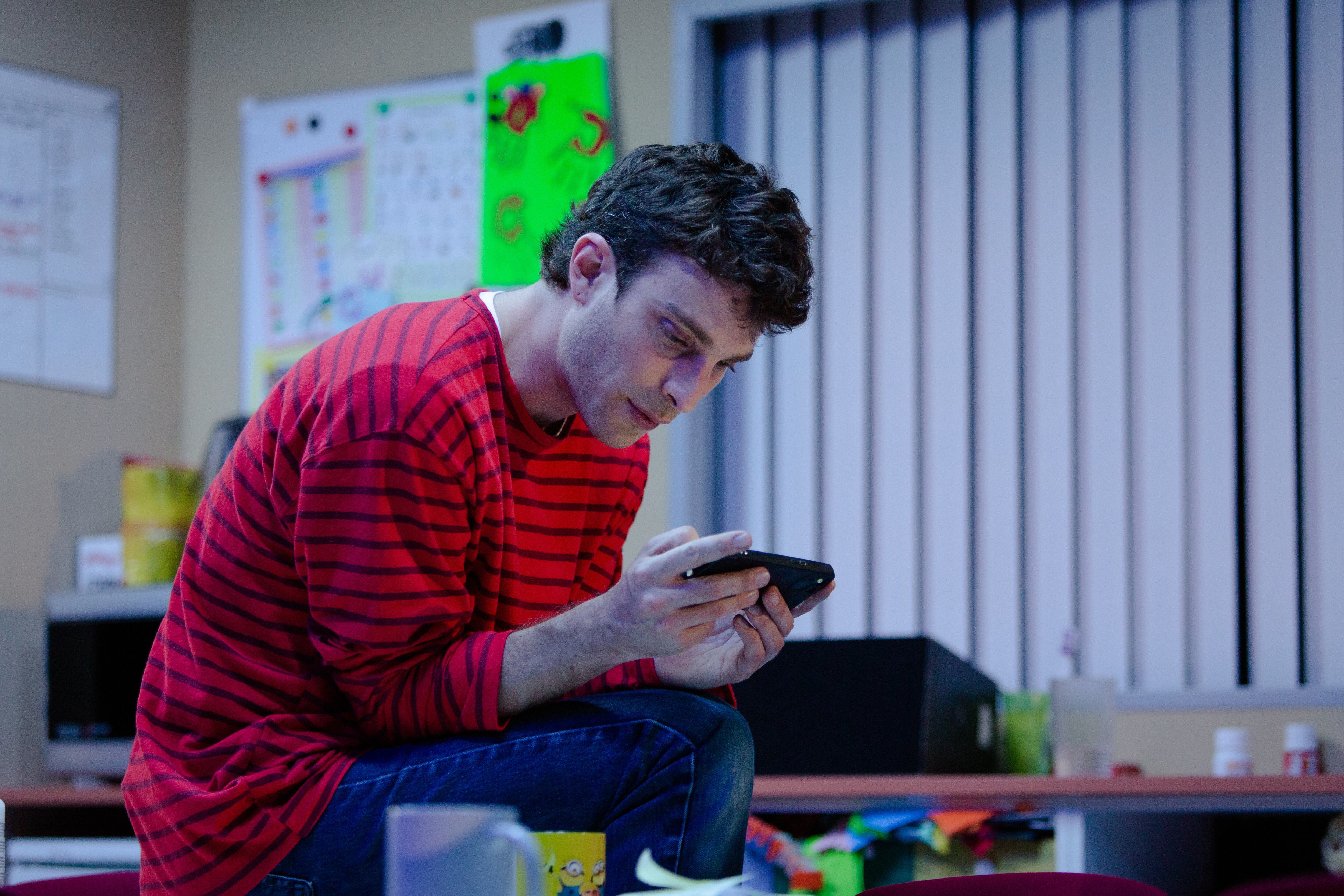 Eric Balbàs en 'Dibujo de un zorro herido'