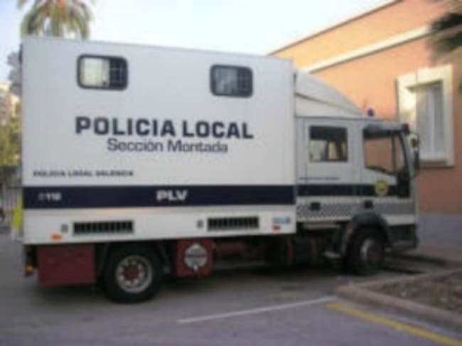 Camión sección montada