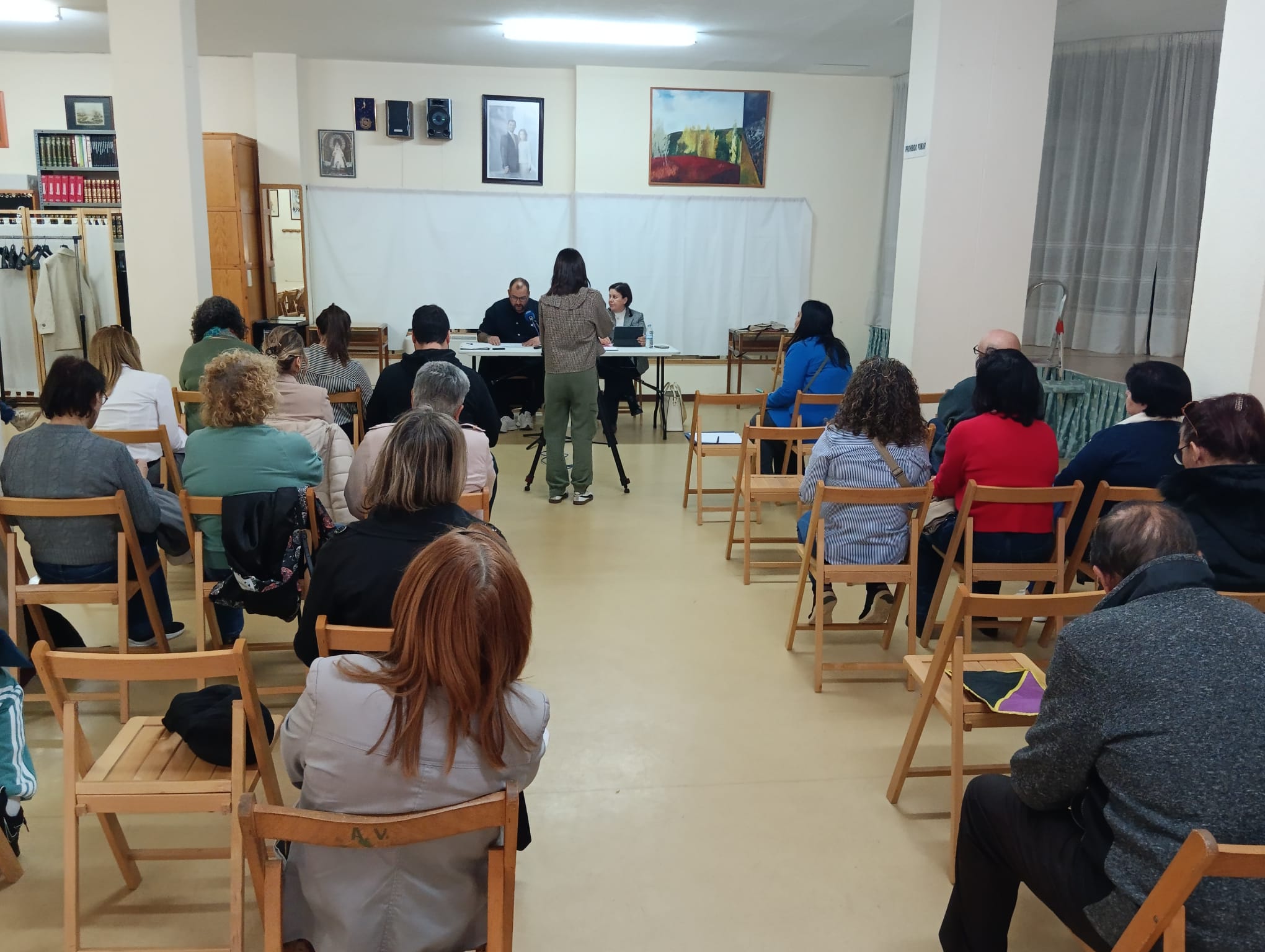 Comparecencia del portavoz y abogada de los vecinos