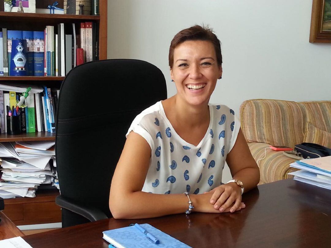 La exalcaldesa de La Línea de la Concepción, Gemma Araujo.