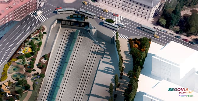 Segovia en marcha presenta “Plan Zona Sur” que incluye intercambiador de buses, espacios y viviendas en la estación de Renfe
