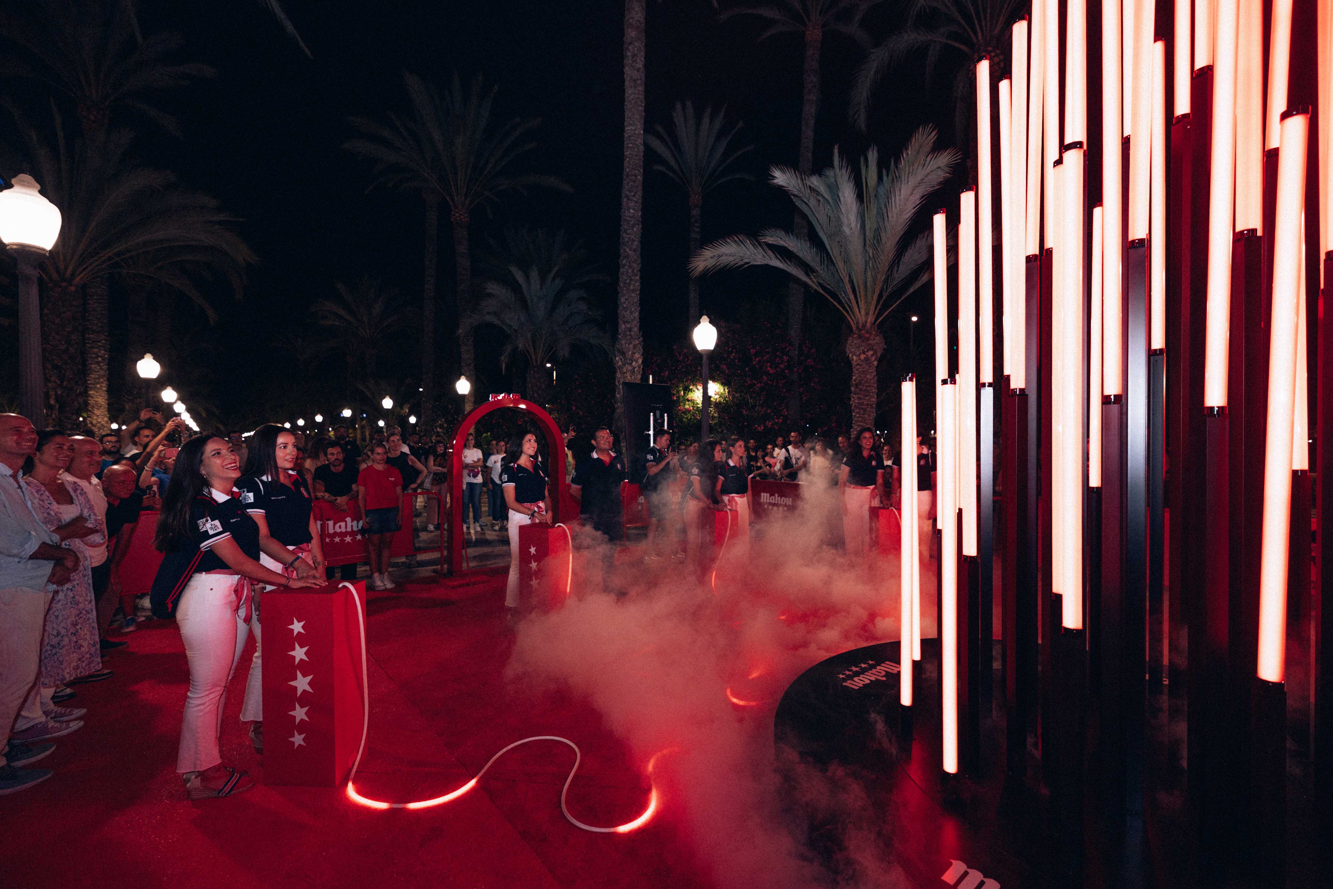 Encendido de Mahou en La Explanada