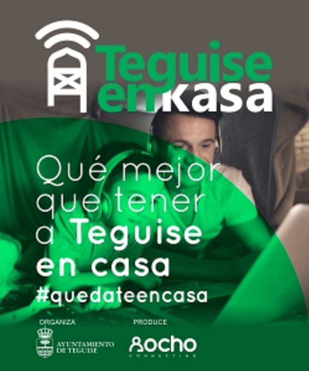 Cartel de Teguise Enkasa.